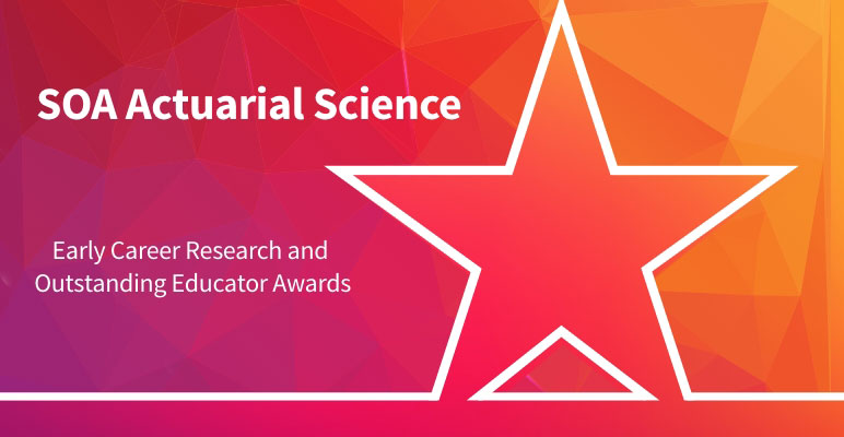 SOA Actuarial Science Early Career Award logo